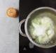 Cabbage leaves fried in egg