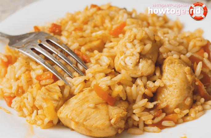 How to cook pilaf in a slow cooker