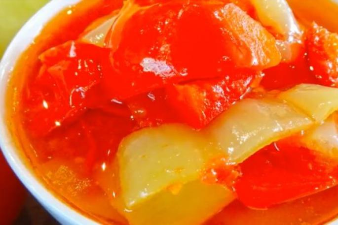 Простой рецепт приготовления лечо из перца и моркови
