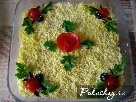 Tatilde yemek pişirmek: Bir elma ile bir mimoza salatası Tatilde yemek pişirmek: Bir elma ile bir mimoza salatası