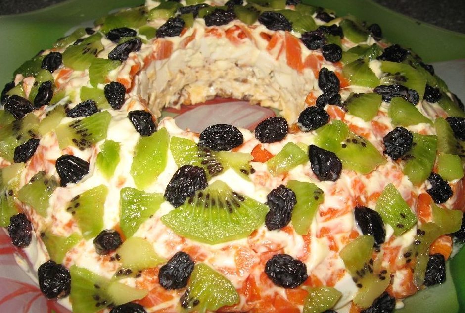 Праздничные салаты на день рождения рецепты с фото